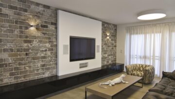 siv1-1000 חיפוי קיר סלון בבריקים דגם פירוק