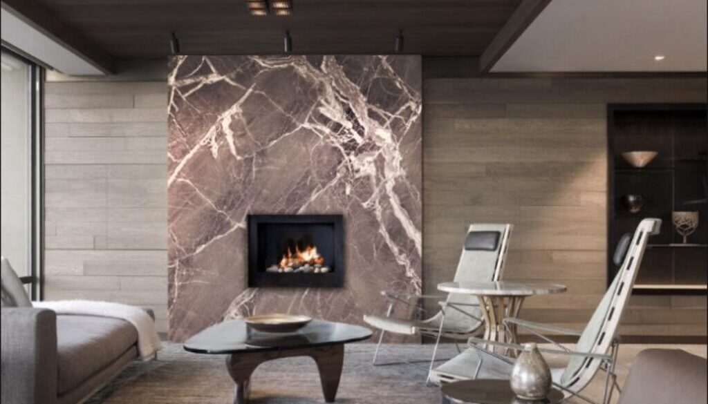 חיפוי שיש אלסטי חיפוי קיר טלויזיה באבן